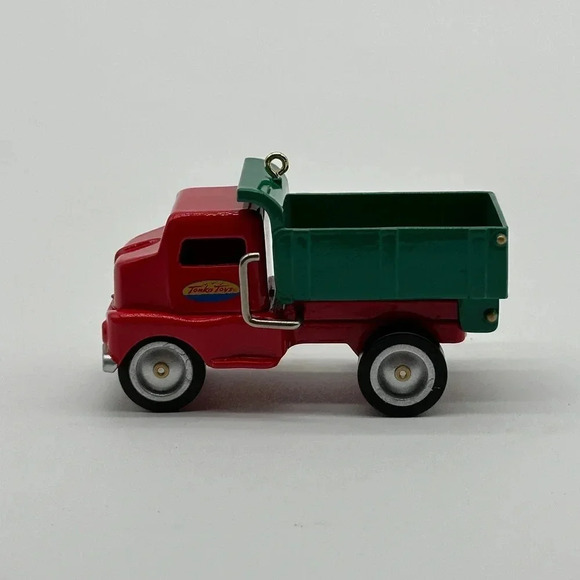 Hallmark Keepsake Ornament in Box 2000 Tonka Series Dump Truck Metal Christmas - Picture 5 of 11